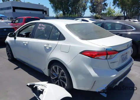 2020 Toyota Corolla Se z USA, uszkodzony, nr VIN JTDS4RCE3LJ006558